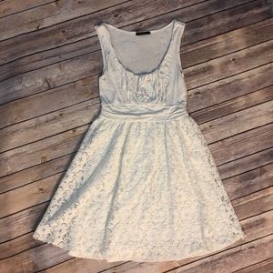 Soprano creme colored sun dress